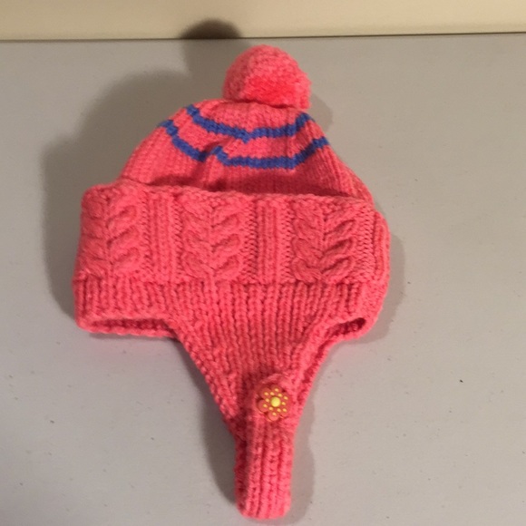 Hand Knit Child’s Winter Hat + 2 Pairs Mittens - Picture 3 of 15